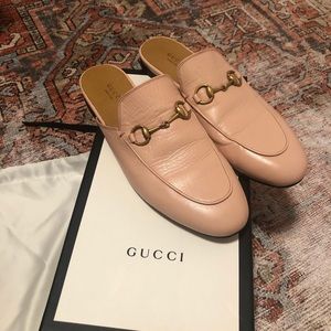 Gucci Princetown leather slipper